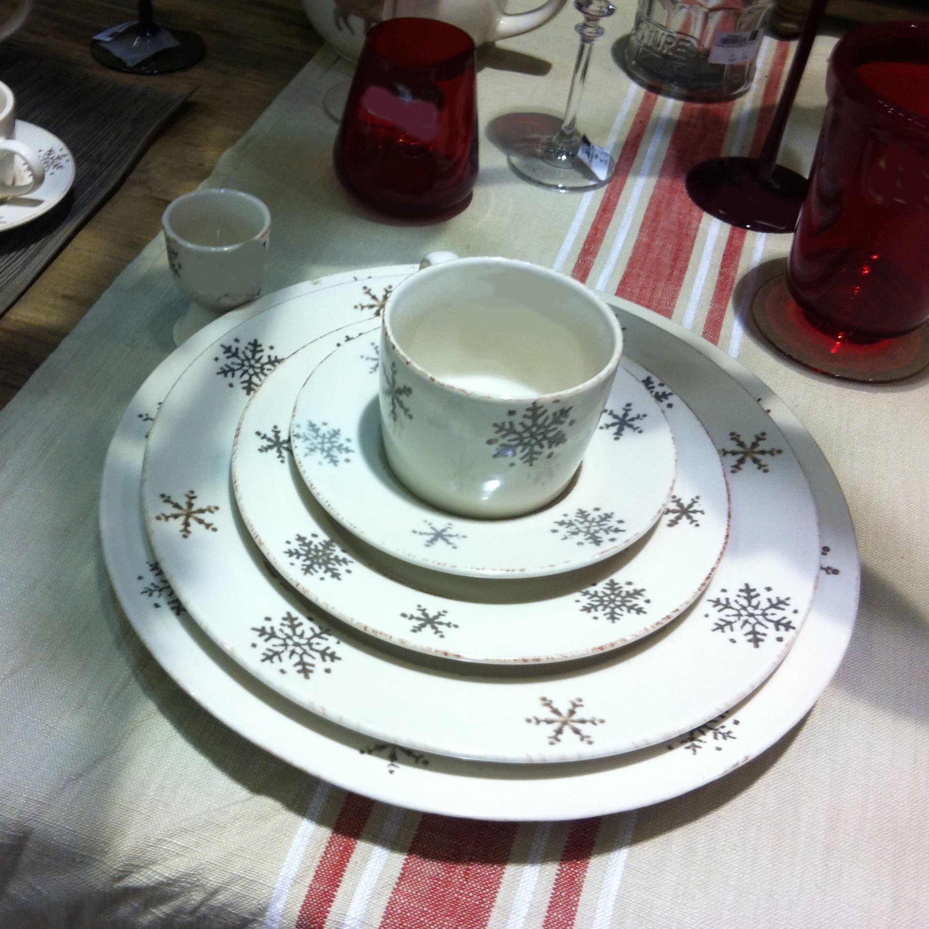 Alpage - assiette plate alpage 27,5 cm ( par6) Alpage - assiette plate alpage 27,5 cm ( par6)