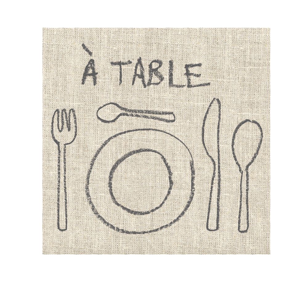 A table - Serviette papier(paquet de 20) A table - Serviette papier(paquet de 20)