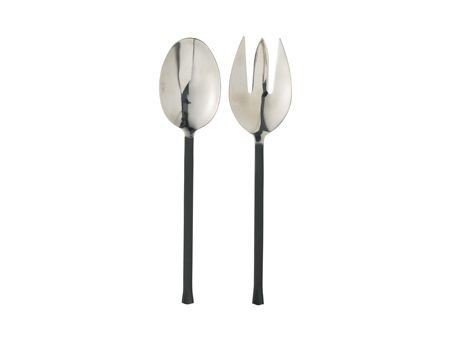 Facto - Couverts à salade brossé mat