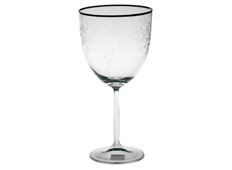 Platine - Verre Eau Platine gravée  27cl (par6)