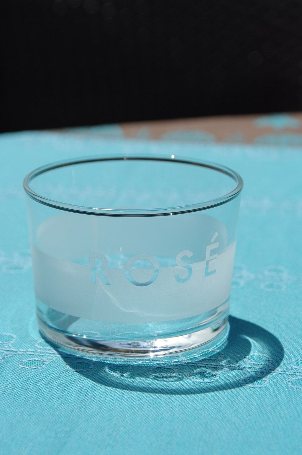 Rose givré - Gobelet chiquito  (par6)