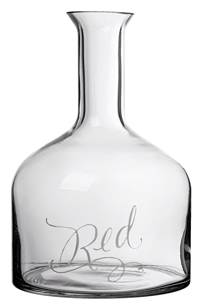 Autrefois - Bouteille gravée 