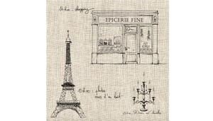 Ballade en ville- Serviettes papier (Paquet de 20) 16X16cm