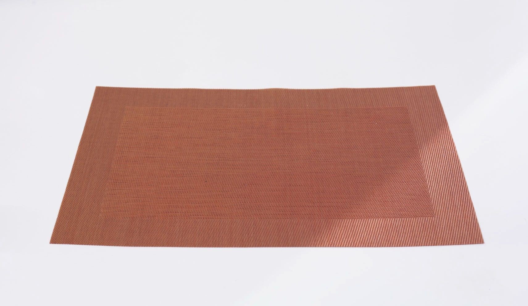 Cuivre - Set de table cuivre en pvc (par6)