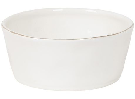 Cotta -bol  blanc en faience 17,5cm (par4)