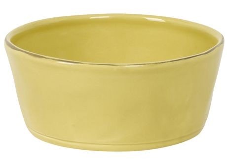 Cotta -bol  vert anis en faience 17,5cm (par4)