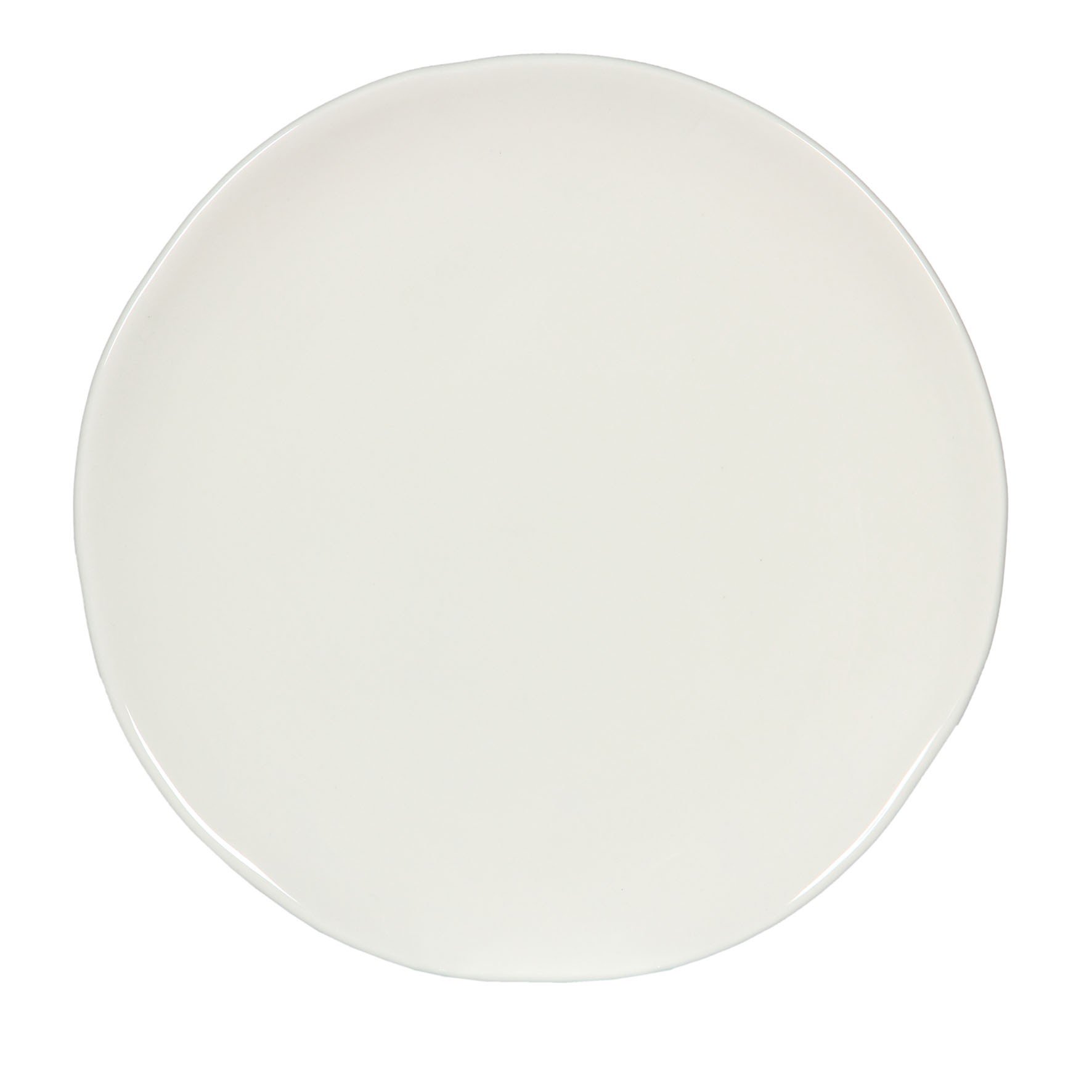 craft assiette plate 28cm faience blanche (par6)