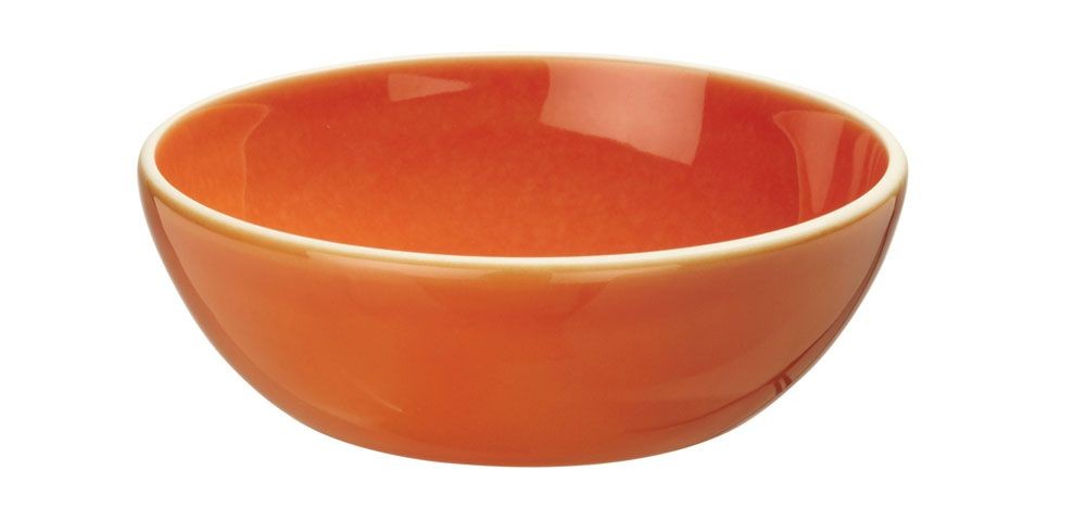 Sixties - Assiette à céréales creuse Orange 16cm (par6)