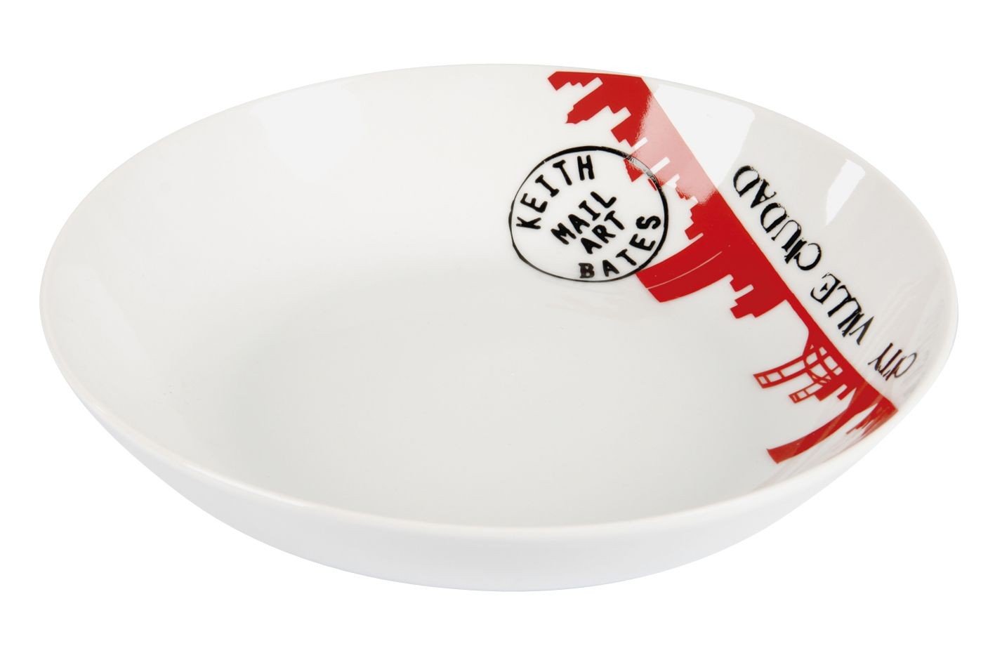 City - assiette creuse 20,3cm porcelaine cities ( par 6)