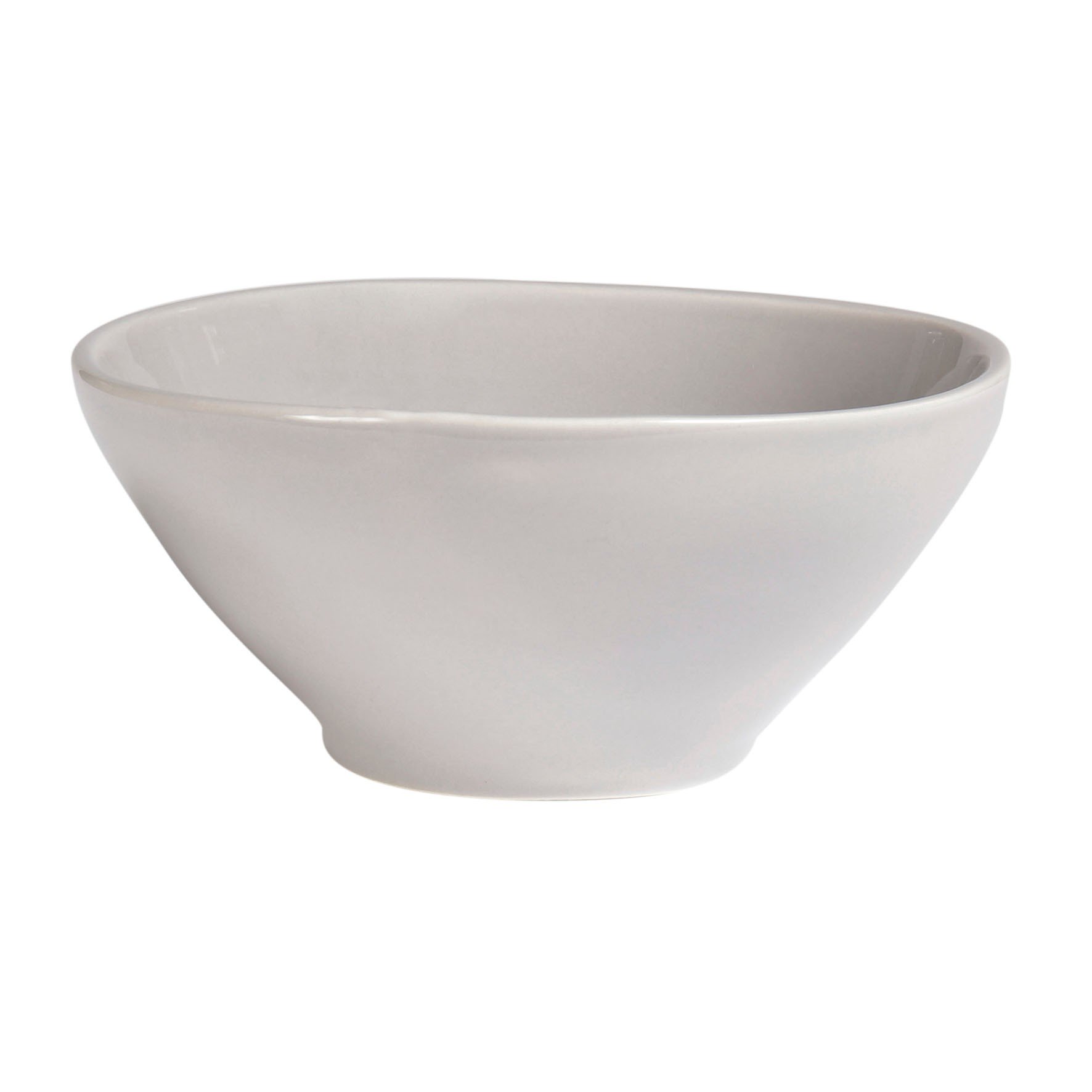 craft  coupelle 17cm faience gris(par6)