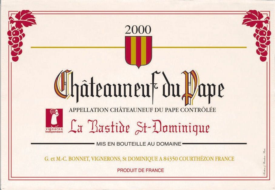 Beaujolais - Torchon chateauneuf du pape
