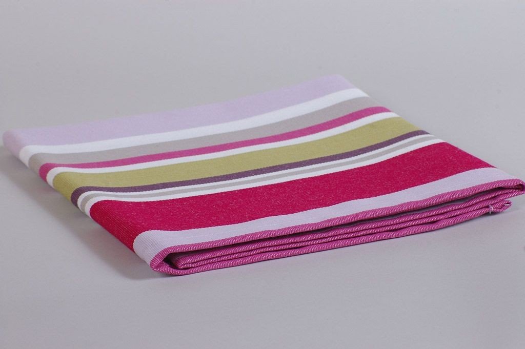 Urugne - Serviette de table bayadère (par2)