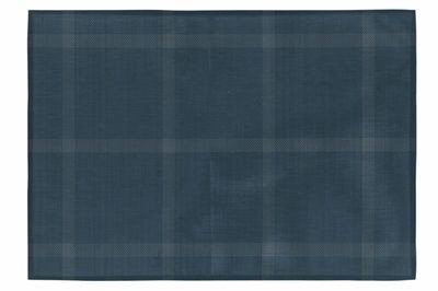 Calypso - Set de table PVC noir et brun   43x30cm (par4)