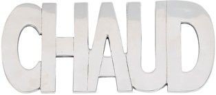 Chaud - Dessous de plat chaud géant  aluminium brossé 