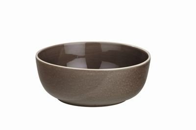 Sixties  -  Saladier creux taupe  9x26cm 