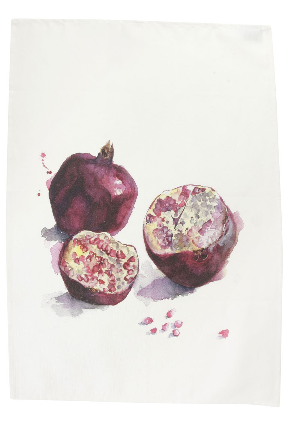 Saveurs -  Torchon Legume du jardin  fruit de la passion70x50cm 