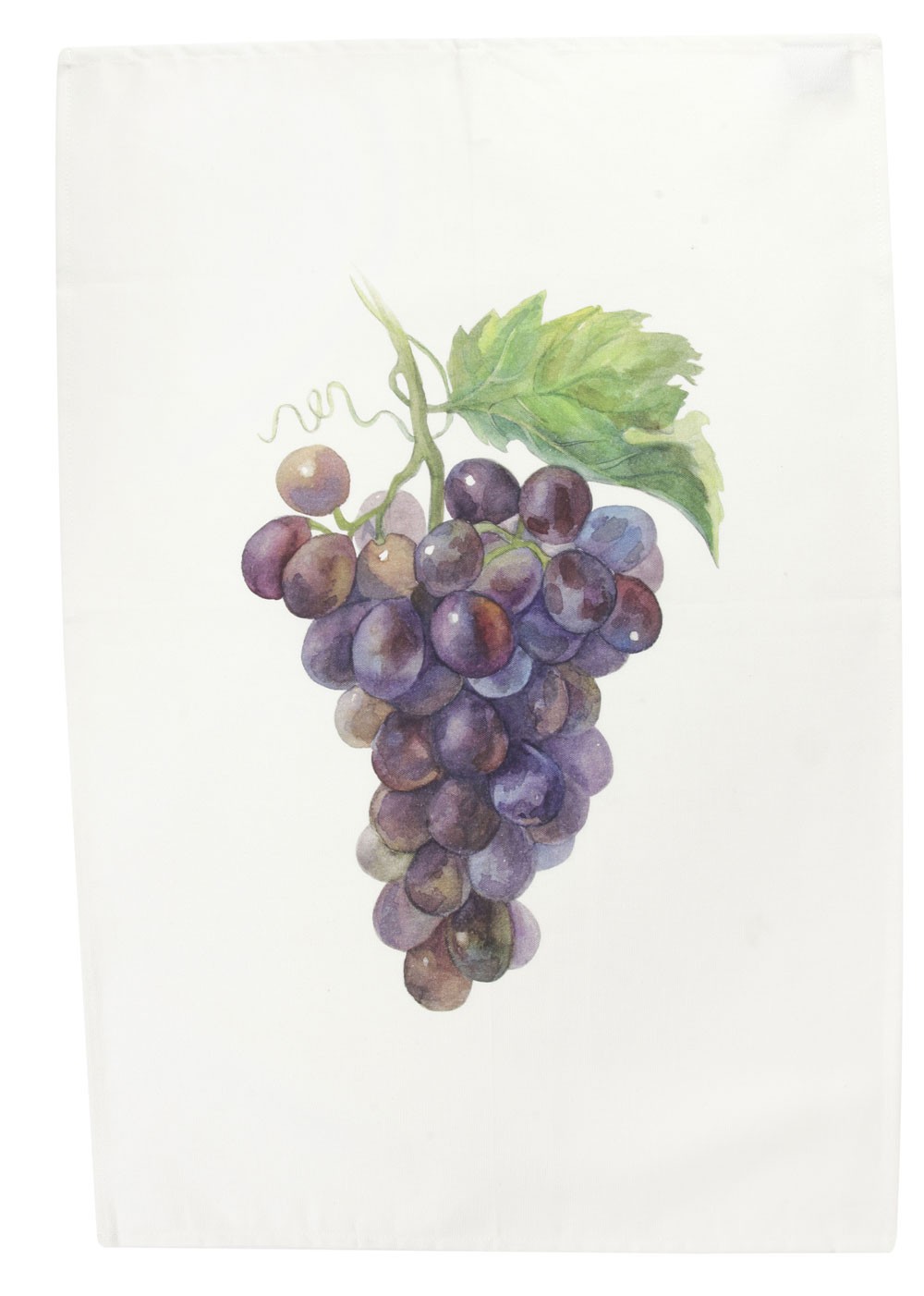 Saveurs -  Torchon Legume du jardin raisin 70x50cm 