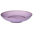 Carlotta  -  Plat  rond  lilas  32  cm 