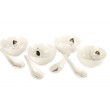 Coquine - Bols en porcelaine motifs coquins assortis ( par 4)