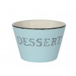 Apéro  -  Bol  dessert   bleu lagon en céramique (par6) 