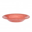 Constance - Assiette à pates corail   (par4)