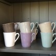 Constance - Mug expresso en faience couleur poivre (par6)