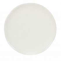 craft assiette plate 28cm faience blanche (par6)