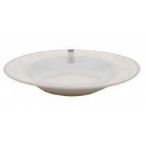 Elegance – Assiette creuse en porcelaine decorée  ( par 6)