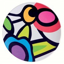 Wild Flora -Assiette à dessert fleuri incassable (par6)