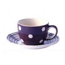 Kitchen  -  Tasse  pois  prune  17cl  (par6) 