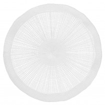 soleil - set de table 38cm blanc (par2)