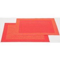 Vyni'L - set de table mandarine  ( par 6)