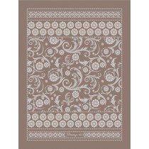 YsaLine - Torchon couleur fossile