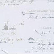 Secret de recettes - Serviettes papier (Paquet de 20) 16X16cm