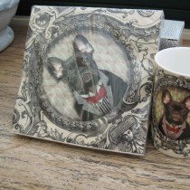 Nestor - Serviettes en papier les cakes de bertrand nestor le chien ( par 20)