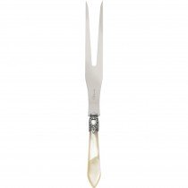 Oxford -Fourchette à rôti nacré ivoire  bague argent antique 