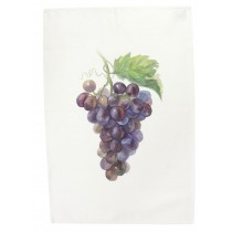 Saveurs -  Torchon Legume du jardin raisin 70x50cm 