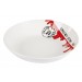 City - assiette creuse 20,3cm porcelaine cities ( par 6)