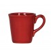 Constance - Mug Expresso  en faience  rouge carmin (par6)