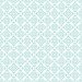 Batik - nappe bati bleu et blanche en coton 260x160