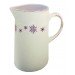 Chamonix - pichet  en faience motif flocon