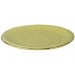 Cotta -Assiette plate vert anis en faience 25,2cm (par2)