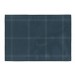 Calypso - Set de table PVC noir et brun   43x30cm (par4)