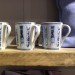 Calli - Mug  bleu et blanc pinceaux (par2)